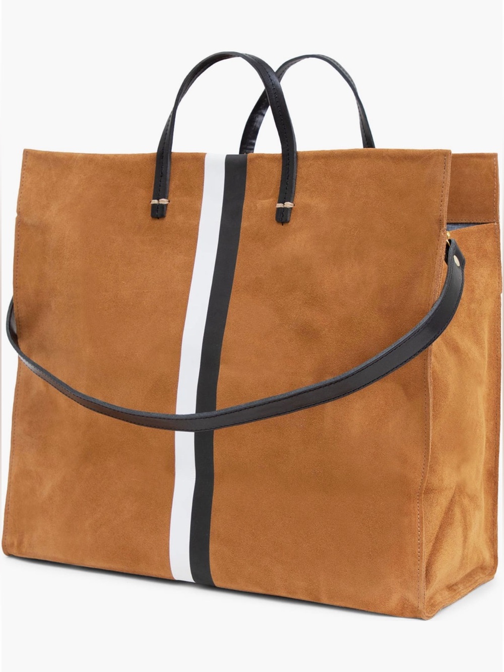 Clare V. Simple Striped Tote